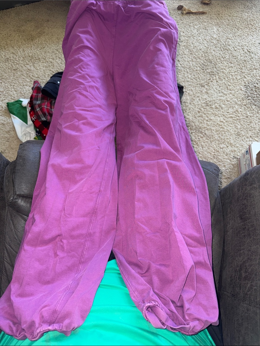 Free People Cross Over Set Purple - Picture 8 of 9